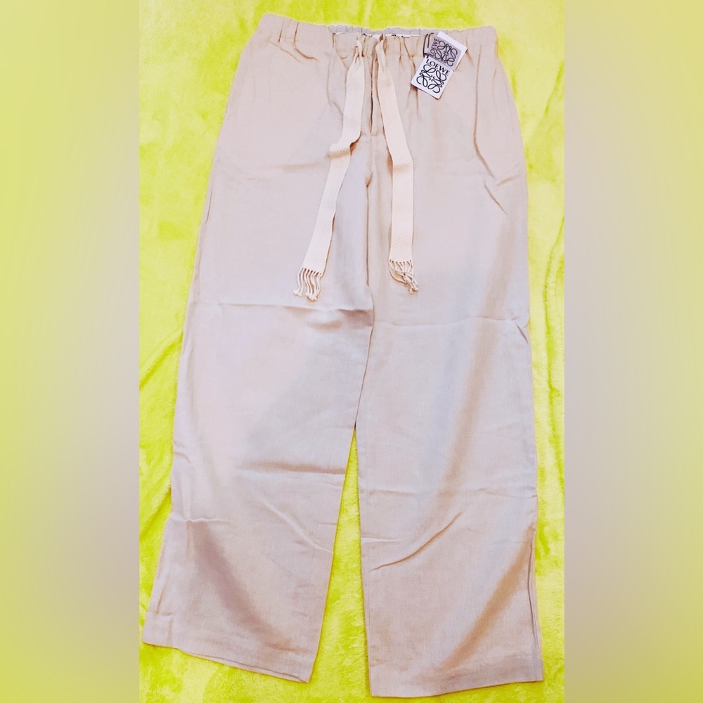 Loewe Paula's Ibiza Tie Dye Biege Linen x Cotton Pants (Brand New) Men’s Size,XL